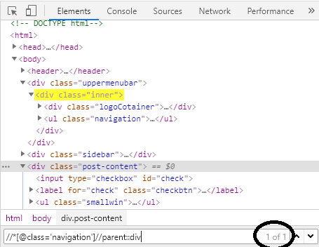 using preceding axis